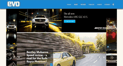 Desktop Screenshot of evomagazine.com.au